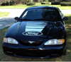 1994-98 Mustang Fade Hood Decal with Ford Logo